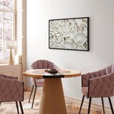  Slika - Ceramic Leaves (1 Part) Wide 60x40 U crnom drvenom okviru | shoptok.hr