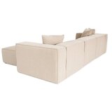 Atelier Del Sofa ugaona garnitura Lora (L1 O1 1R POUFFE ) Peach | ePonuda.com