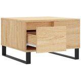  Stolić za kavu boja hrasta 55x55x36,5 cm konstruirano drvo | Eponuda.ba