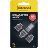 Intenso Adapter USB A na USB C, OTG, pakovanje 3 komada - C480C 3 pcs Cene