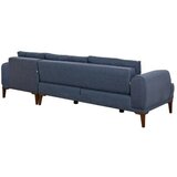 Atelier Del Sofa ugaona garnitura Vina Corner Dark BlueWalnut