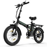 HITWAY BK11 e bike električno kolo 20" debelo zložljivo e-kolo, 250W/36V/12Ah baterija, 35-90km, terensko gorsko kolo s 7 prestavami, mestno e-kolo za moške in ženske, (21287799) Cene