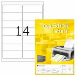 Herma Etikete TOPSTICK 99,1x38,1 A4/14 1/100 | ePonuda.com