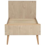 Qu-ax otroška posteljica cocoon 70x140 natural oak | Shoptok.si