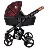Lorelli RIMINI Kolica 2u1: Košara + Torba za Kolica Ruby Red/Black (0mj+) | shoptok.hr