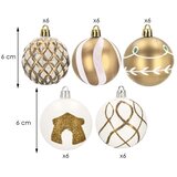  CA0865 BOŽIĆNE KUGLICE ZA DRVCE 6 CM 30 KOM. | shoptok.hr