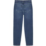 Trendyol Dark Blue High Waist Slim Mom Jeans | Shoptok.si