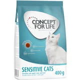 Concept for Life Snižena cijena! 400 g - Sensitive Cats