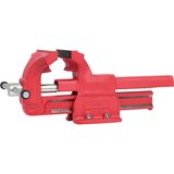 Ks Tools Vzporedni primež brez vrtljive plošče, dolžina čeljusti 120 mm, s cevno vpenjalno čeljustjo | Shoptok.si