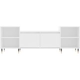 TV ormarić bijeli 160 x 35 x 55 cm od konstruiranog drva | shoptok.hr