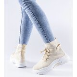 Gemre Beige high-top sneakers Vigatto | Shoptok.si