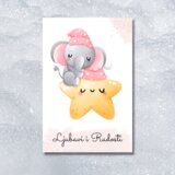 Poklon Dobra Ideja Set tri drvene slike za dječju sobu 22x33 cm | shoptok.hr