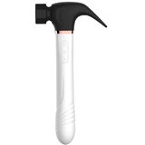 SuperLove 4in1 Sucking & Thrusting & Vibrating & Licking Hammer Vibrator Black-White Cene