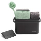 Brabantia Temno siv komplet za pomivanje posode iz reciklirane plastike SinkSide – | Shoptok.si