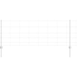 vidaXL stebri ograje 11 kosov U-kanal 80 cm pocinkano jeklo | Shoptok.si