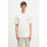 Fred Perry Pamučna majica za muškarce, boja: bež, s aplikacijom, M9827.560 Cijene