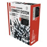 STANDARD LED povezovalna božična veriga – zavesa, 1,1x2 m, zun., hladna bela | Shoptok.si