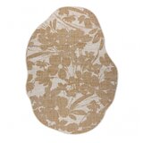 RugsX ORGANIC 2735 sisal preproga Rože ecru / naravna – moderna nepravilna oblika 120x170 cm, (5000175174) | Shoptok.si