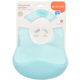 BabyOno Silikonski podbradak ultrathin 6 m+, plava | Eponuda.com