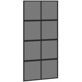  Klizna vrata s priborom 102,5x205 cm kaljeno staklo i aluminij | shoptok.hr