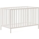 Kave Home Bijeli dječji krevet od masivne bukve 60x120 cm Shantal – Cijene