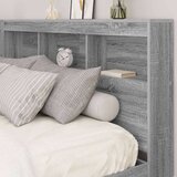  Skladišno uzglavlje Siva Sonoma 150 cm Konstruirano drvo | shoptok.hr