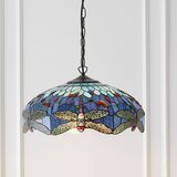  Endon 64080 - Luster na lancu Tiffany DRAGONFLY 3xE27/60W/230V prečnika 41 cm | Eponuda.com