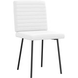 Jedilni stol 2 kosa belo umetno usnje | Shoptok.si