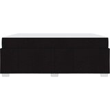  Krevetna konstrukcija s madracem Crna 180 x 200 cm tkanina | Eponuda.com