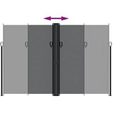 Bočna tenda na uvlačenje crna 220 x 1200 cm | shoptok.hr