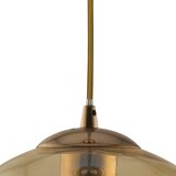 Lesnina XXXL Searchlight 1632AM - Visilica na sajli BALL 1xE27/60W/230V braon | Eponuda.com