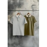 Trendyol Muški set majica TMNSS24PO00031, Višebojni Cene