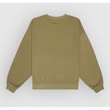 Roxy Lineup Crew Rg Terry Kids Pulover oil green | Shoptok.si