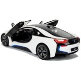  Licencirani auto na daljinsko upravljanje BMW i8 Rastar 1:14 s automatskim vratima - bijeli | shoptok.hr