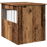 Namještaj za pseću kabinu od starog drva 64,5 x 80 x 71 cm, inženjerski drvo | Eponuda.ba