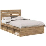  Konstrukcija postelje Oreh 120 x 200 cm Masivno borovo les, (5000103190) | Shoptok.si