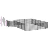  Kavez za pse srebrni 25,41 m² čelični | shoptok.hr