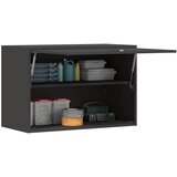  Ormar za zid u garaži Crna 80 x 40 x 53 cm Čelik s prahom | shoptok.hr