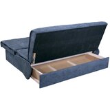 Boxxx ZOFA S POSTELJNO FUNKCIJO, modra tekstil | Shoptok.si
