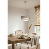  Brilagi - Visilica na sajli LUNETA 1xE27/60W/230V prečnik 40 cm siva/krem/bela | Eponuda.com