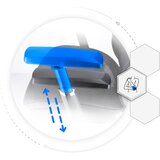 Jumi Ergonomski fotelj NEOVA - črn, (22025171) | Shoptok.si