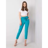 RUE PARIS Sweatpants-RV-DR-6110.92P-sea Cene