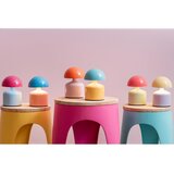 Leitmotiv Plava/narančasta LED stolna lampa (visina 15 cm) Funky Impetu – | shoptok.hr