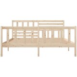  Okvir za krevet od masivnog drva 135 x 190 cm 4FT6 bračni | shoptok.hr