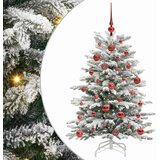 vidaXL Umetno Zložljivo Božično Drevo Bela 120 cm PE in PVC, (5000066643) | Shoptok.si