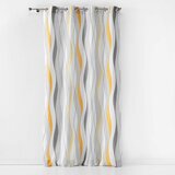 Douceur d intérieur Žuta /bijela zavjesa 140x260 cm Ondulys – | shoptok.hr
