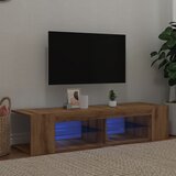 vidaXL TV ormarić s LED svjetlima Artisan hrast 135x39x30 cm Cijene