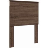  Vzglavje z vzglavjem Rjav hrast 75 cm Konstruiran les, (5000108965) | Shoptok.si