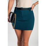 Fenzy Elegantno Mini Krilo S Pasom, Petrol Cene