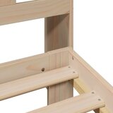 vidaXL Krevet s regalom za knjige bez madraca 90x190 cm od borovine | shoptok.hr